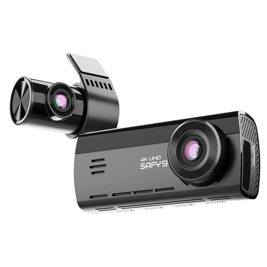 SAFY9 2CH Dash Cam + Professional Mobile Installation
